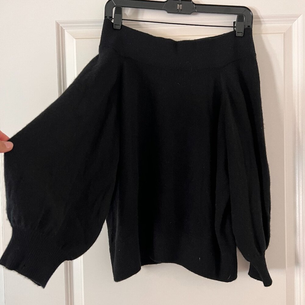 RTA Cashmere Off-The-Shoulder Sweater